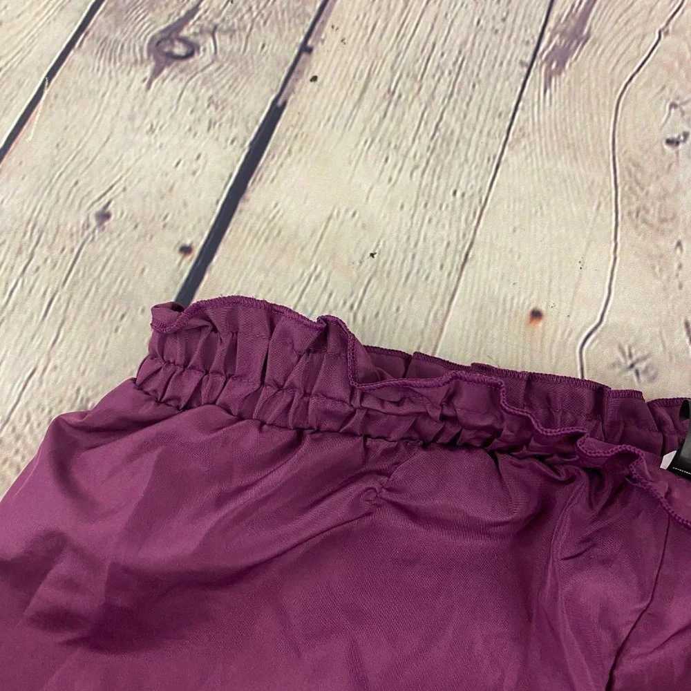 Aeropostale Live Love Dream Running Purple Shorts - Picture 5 of 7